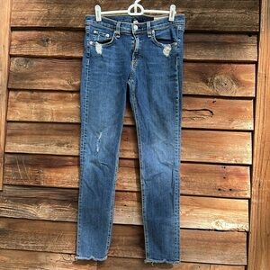 rag & bone Blue Skinny Jeans